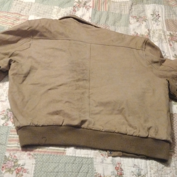 vintage U2 Wear Me Out leather bomber flight jacket. - Picture 12 of 16